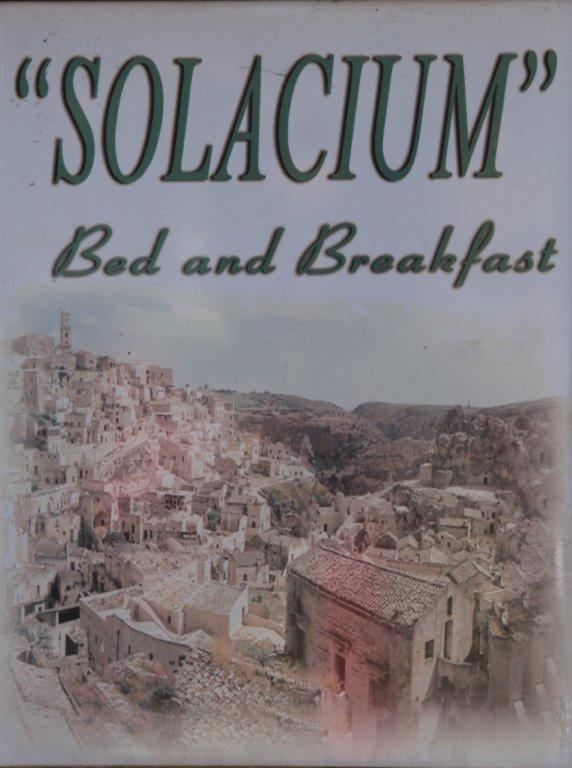 B&B Solacium Matera Eksteriør bilde
